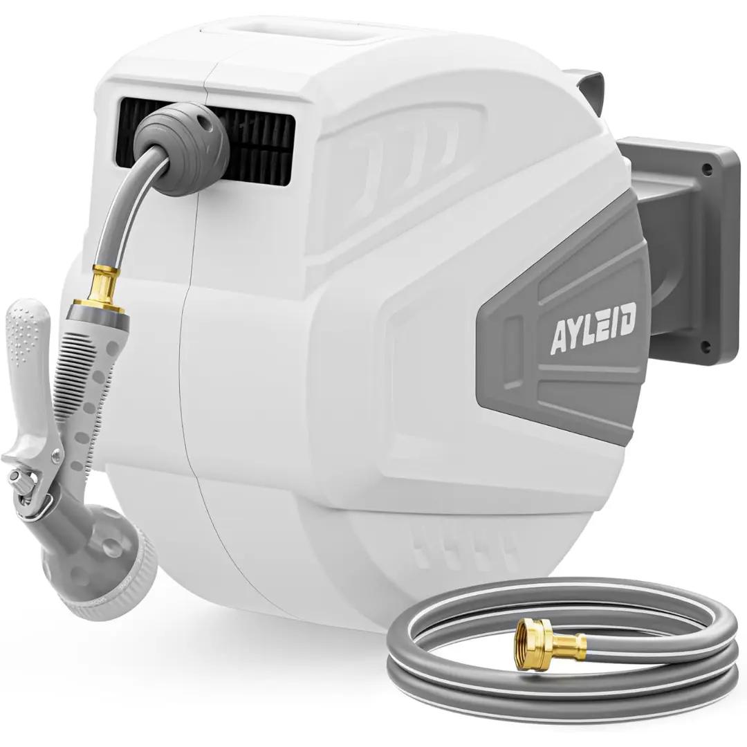Ayleid Retractable Garden Hose Reel