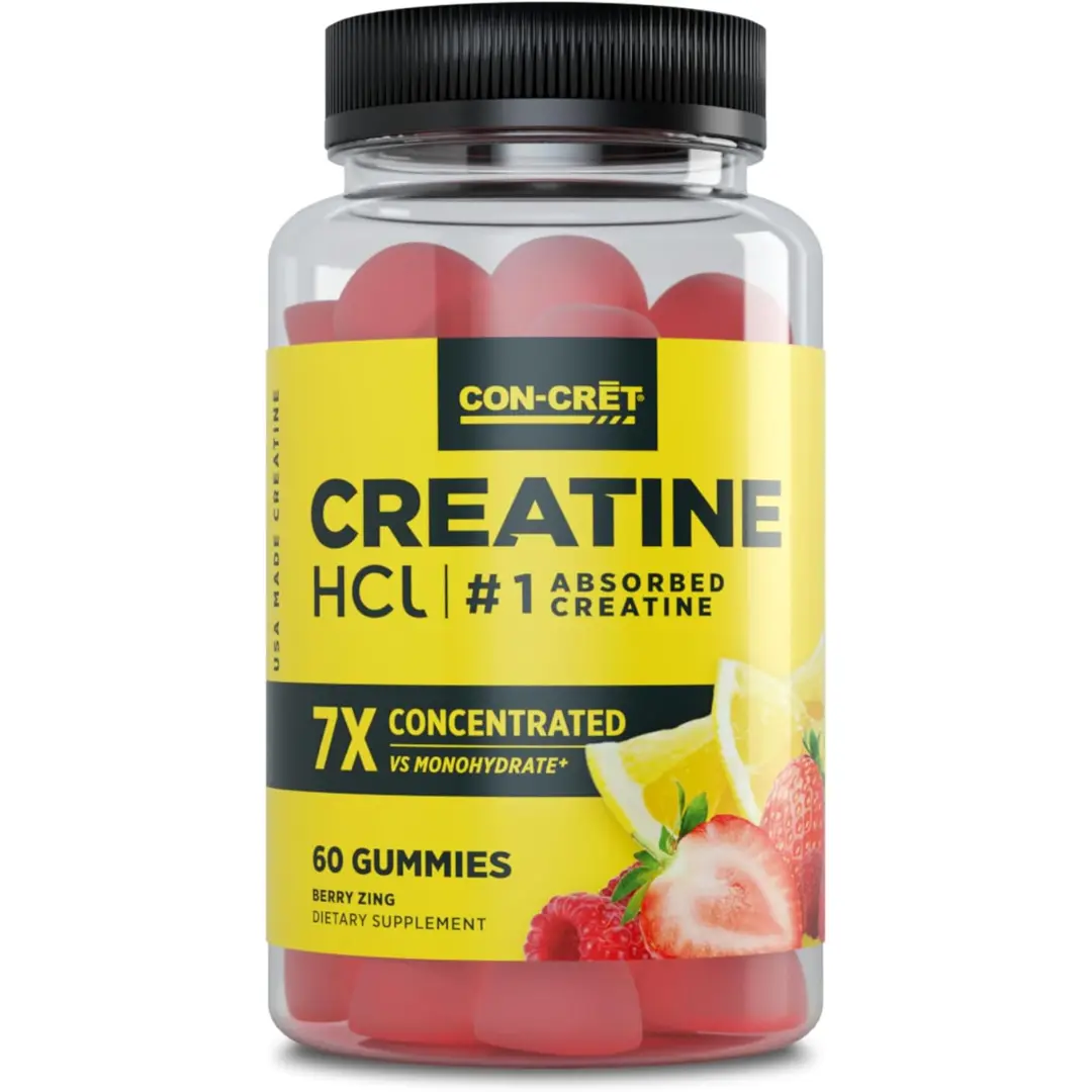 CON-CRĒT Creatine HCl Gummies
