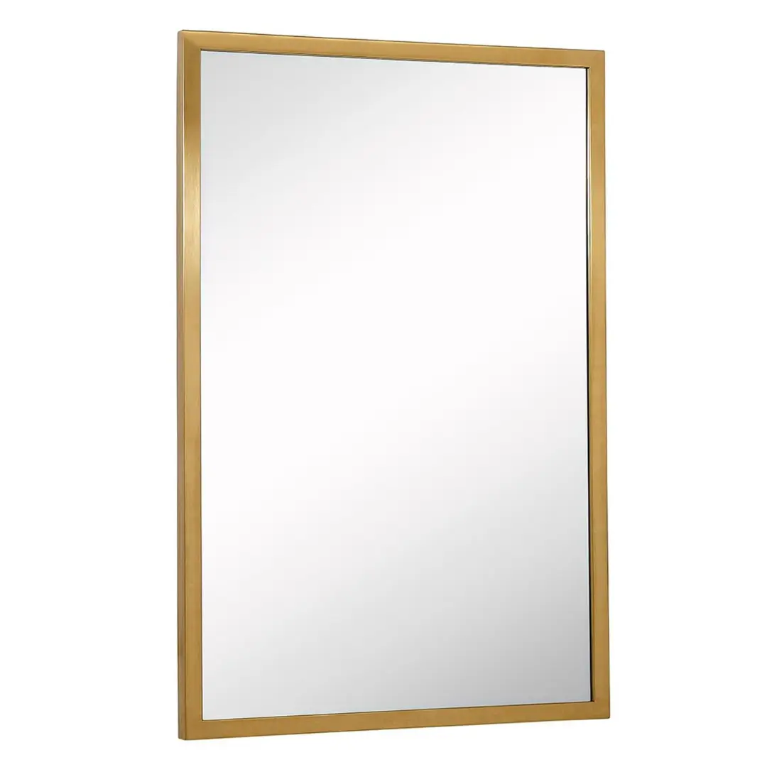 Hamilton Hills Brushed Metal Mirror